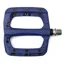 HT PA-03A Glass Reinforced Nylon Platform Cr-Mo Axles Replaceable Pin Pedals in Dark Blue