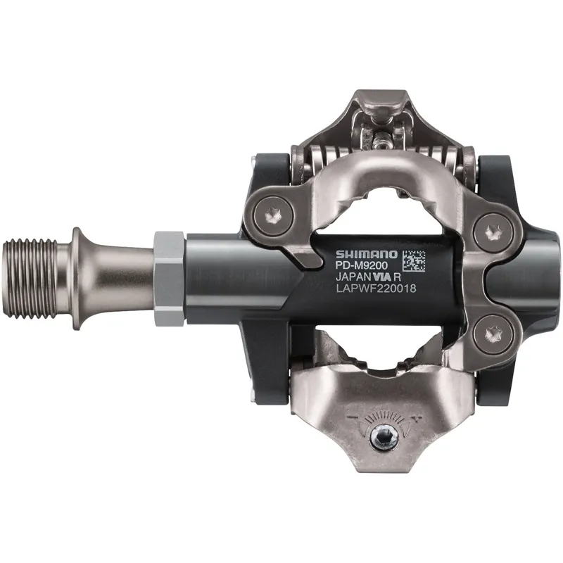Shimano PD-M9200 XTR XC race pedals 3 mm shorter axle in Grey-2