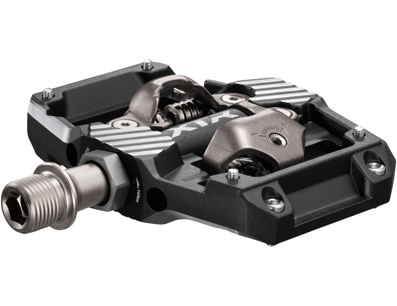 Shimano PD-M9220 XTR trail wide platform pedals in Black-1