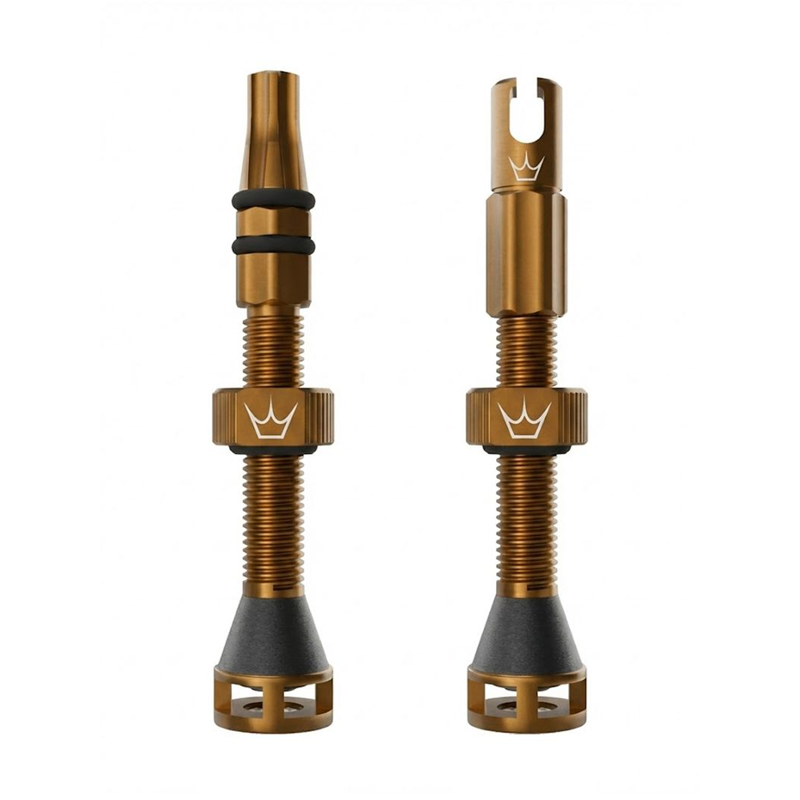 Balfes Bikes Peaty's Holeshot Fast Flow Tubeless Valves 42mm in Bourbon | Free postage over £30, £10 off first order, price match & 0% finance.