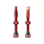 Peaty's Holeshot Fast Flow Tubeless Valves 42mm in Red