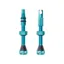 Peaty's Holeshot Fast Flow Tubeless Valves 42mm in Turquoise