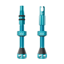 Peaty's Holeshot Fast Flow Tubeless Valves 42mm in Turquoise