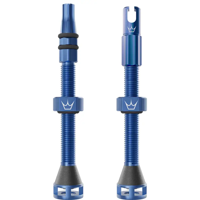 Balfes Bikes Peaty's Holeshot Fast Flow Tubeless Valves 60mm in Navy | Free postage over £30, £10 off first order, price match & 0% finance.