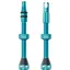 Peaty's Holeshot Fast Flow Tubeless Valves 60mm in Turquoise