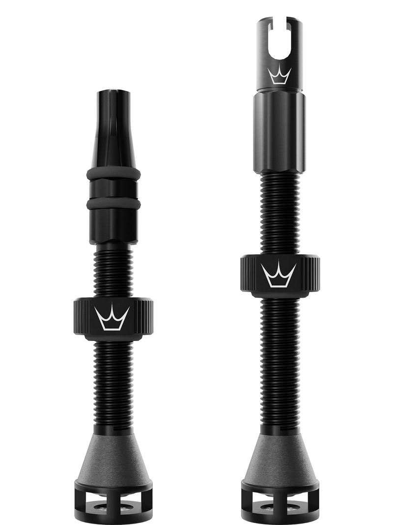 Peaty's Holeshot Fast Flow Tubeless Valves MX in Black