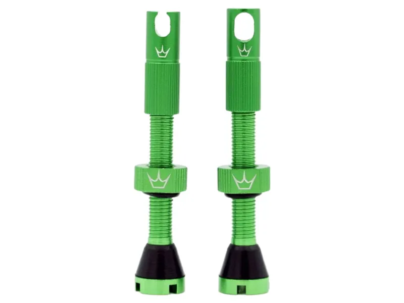 Peaty's x Chris King Tubeless MK2 Valves 42-80mm in Emerald