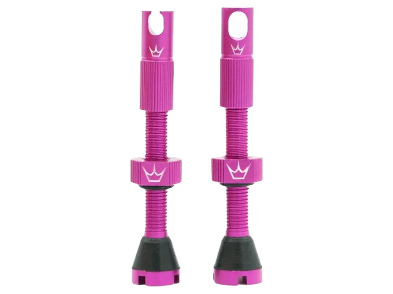 Peaty's x Chris King Tubeless MK2 Valves 42-80mm in Punch