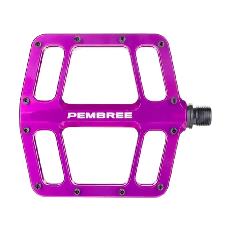 Balfes Bikes Pembree D3A Flat Pedal in Purple | Free postage over £30, £10 off first order, price match & 0% finance.