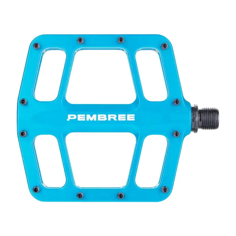 Balfes Bikes Pembree D3A Flat Pedal in Turquoise | Free postage over £30, £10 off first order, price match & 0% finance.