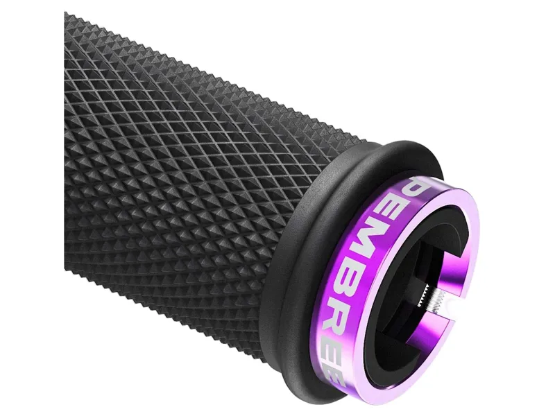 Pembree GCS Grip in Black with Purple Lockrings