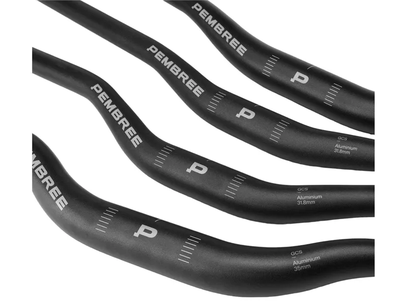 Pembree GCS Handlebar 800mm 20mm Rise 7/5 in Black-1
