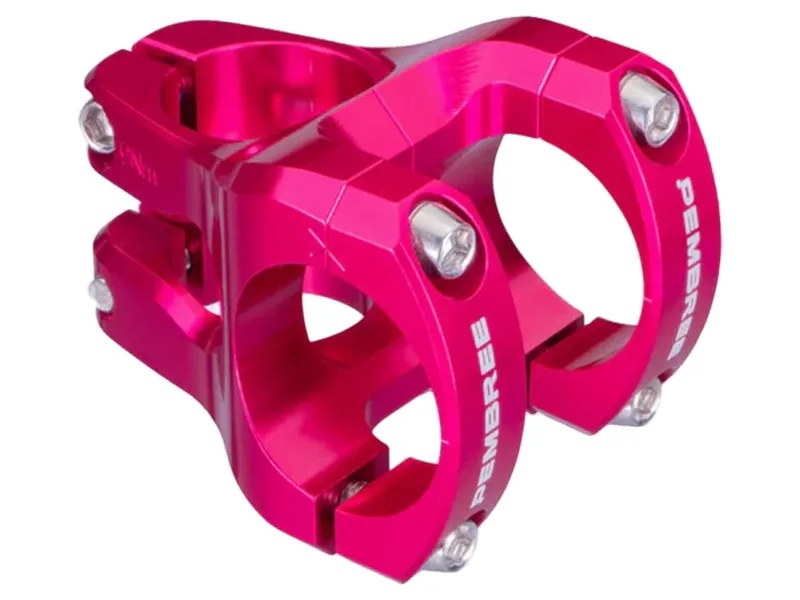 Pembree GCS Stem 31.8/35mm 0 Degrees in Pink