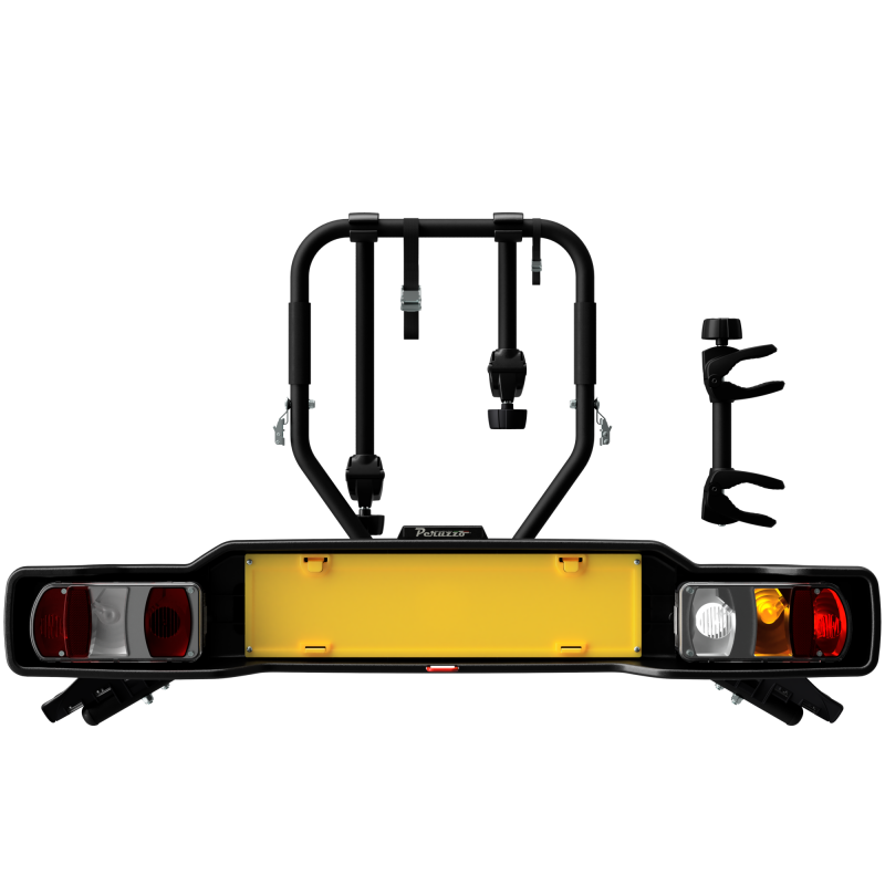 Peruzzo Siena 4 Bike Tow Ball Carrier Car Rack in Black-6