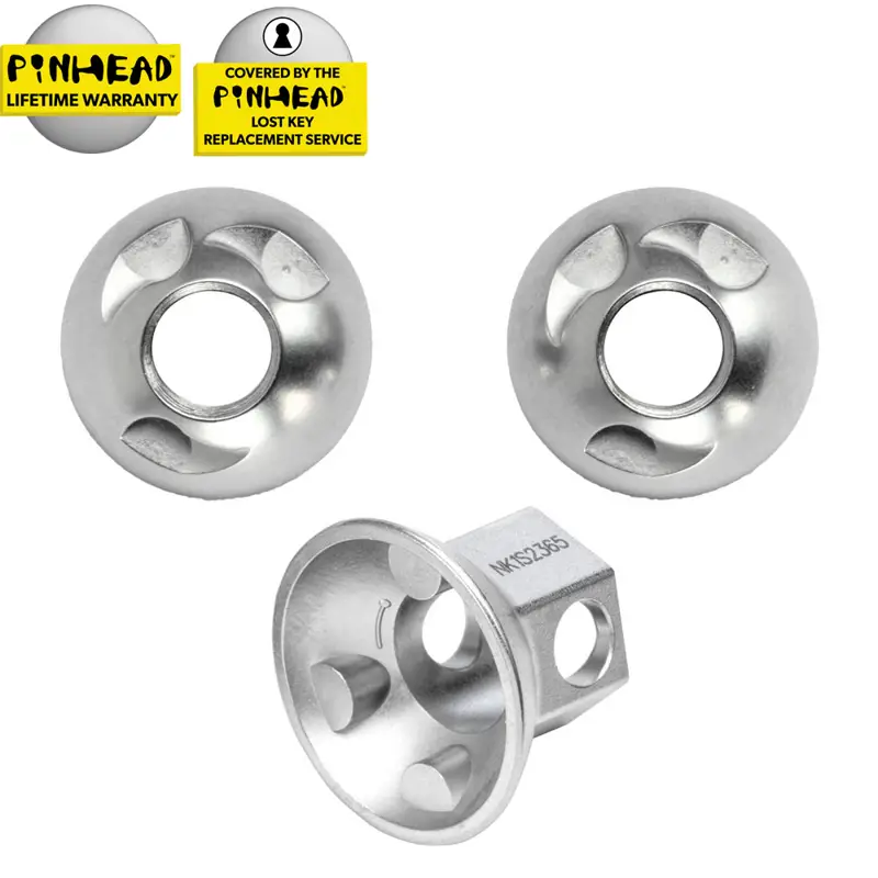 Balfes Bikes Pinhead Locks Pinhead Solid Axle Wheel Lock- M9 | Free postage over £30, £10 off first order, price match & 0% finance.