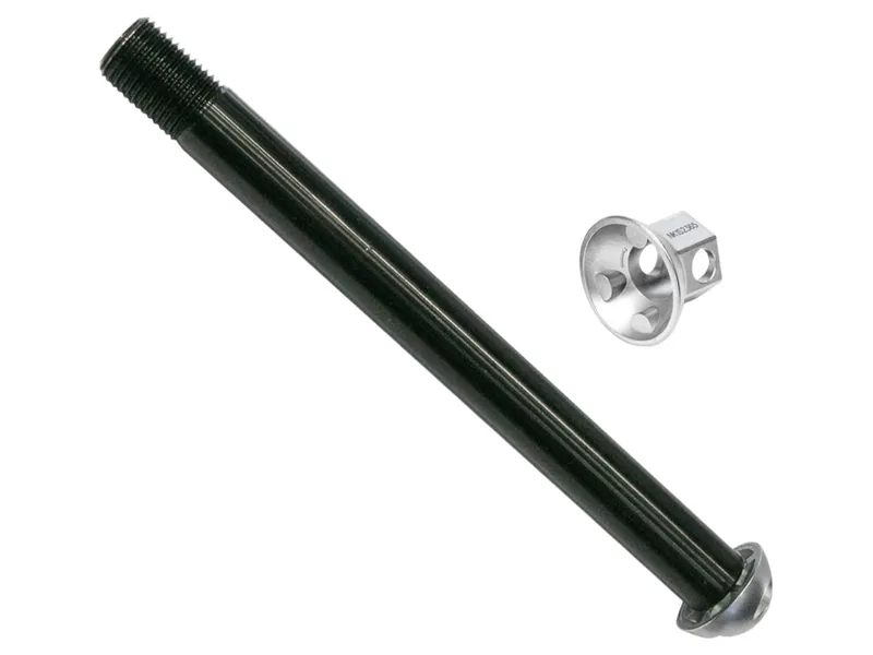 Pinhead Locks Thru Axle Wheel Locks M12x175 1.75 in Silver