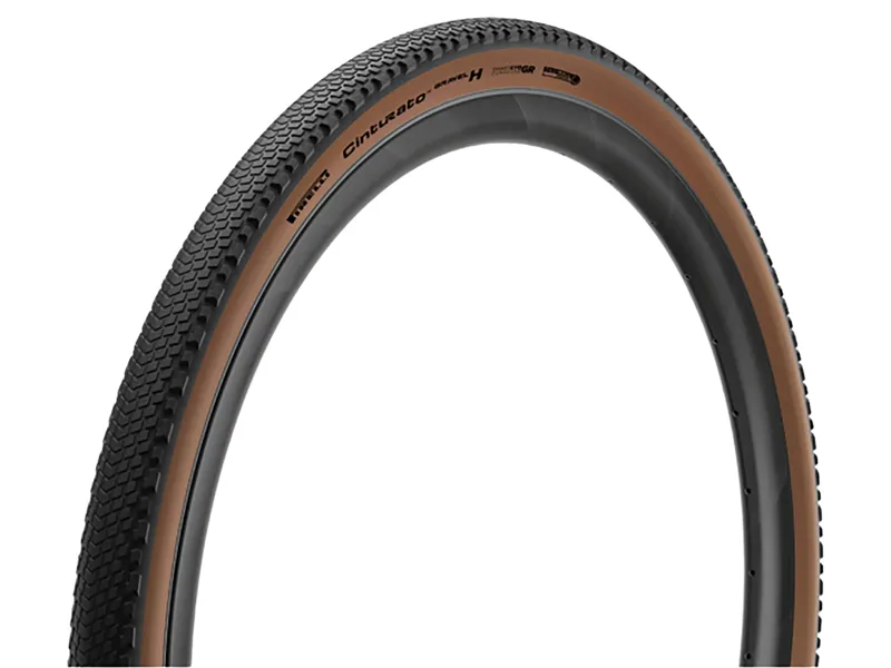 Pirelli Cinturato Gravel H High Performance 700c Tubeless Ready Tyre in Brown-1
