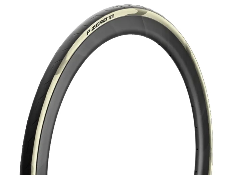 Pirelli P Zero Race Retro Clincher Tyre 30C in Cream-2