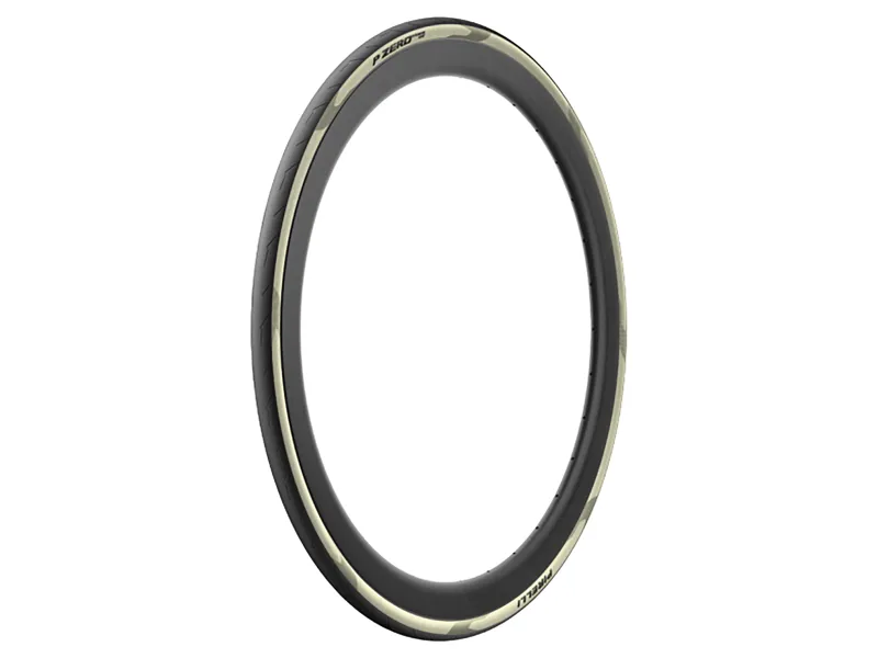 PIRELLI P-ZERO Race RS Retro 700c Clincher Tyre in Cream