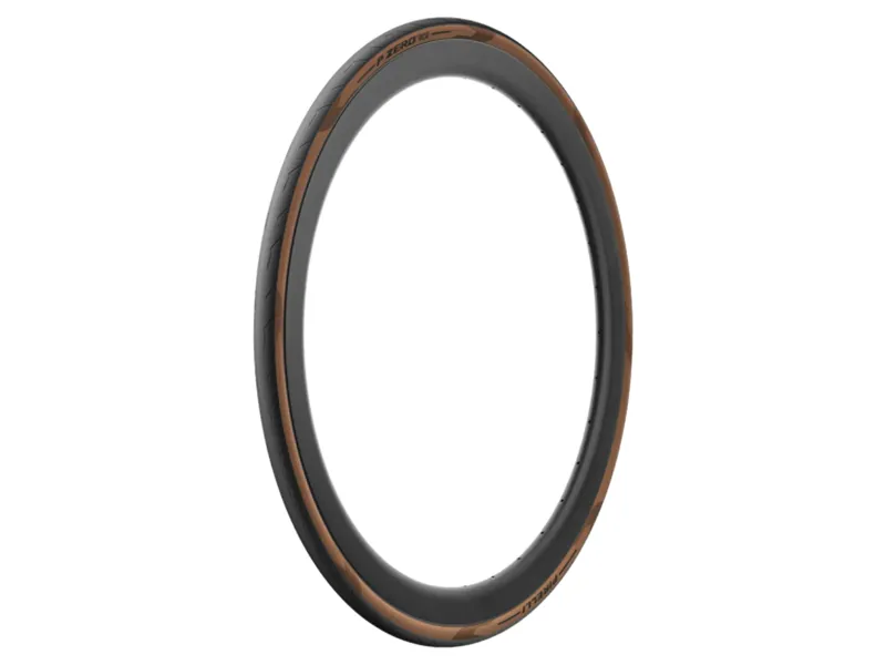 Pirelli P Zero Race TLR Classic 700x26-32c Tyre Pair in Tan with Silca v2 Sealant 500ml Bundle-1