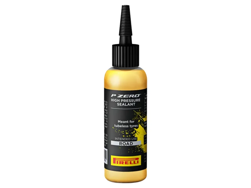 Pirelli P ZERO Race TLR RS 700c Tyre Pair in Black with 2 x  Pirelli P Zero Sealant 65ml in Yellow Bundle-7