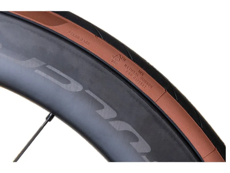 Pirelli P Zero Race TLR RS Classic 700x28-32c Tyre in Tan-6