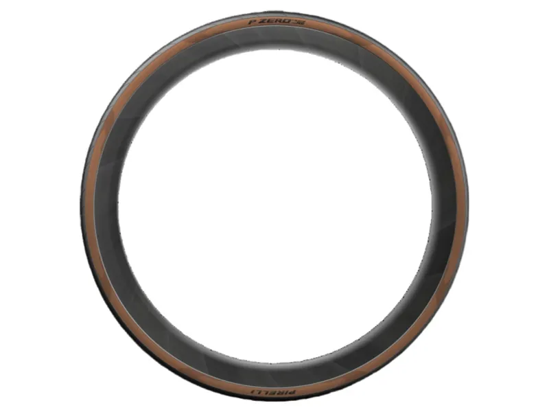 Pirelli P Zero Race TLR RS Classic 700x28-32c Tyre in Tan-1