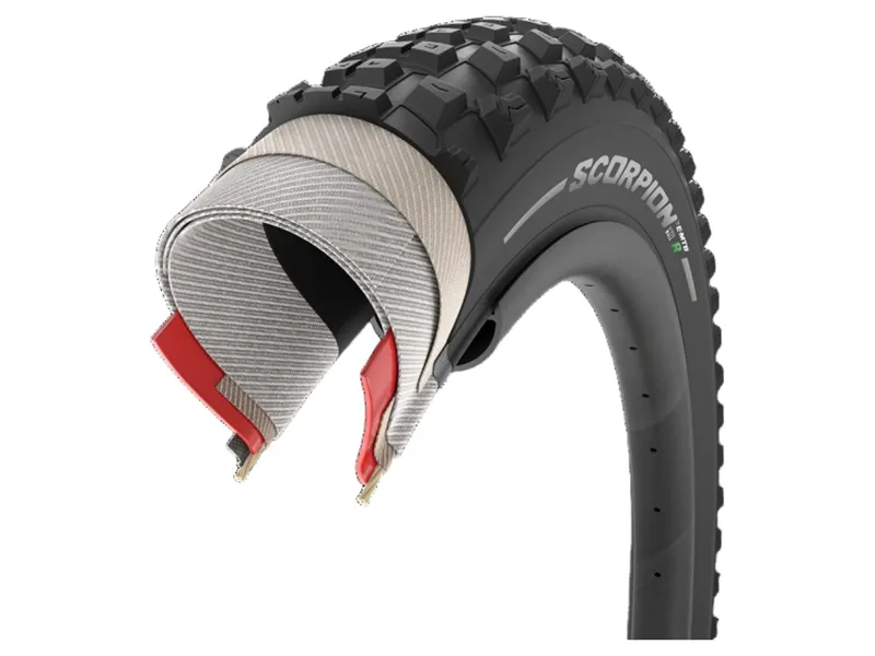 Pirelli Scorpion E-MTB R 29x2.60-inch Hyperwall Tyre in Black-2