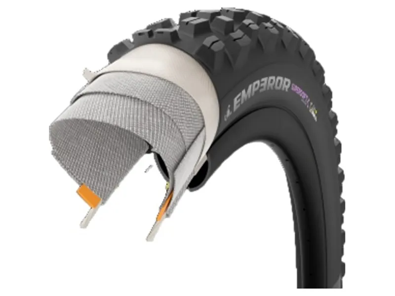 Pirelli Scorpion Emperor DHW+ Supsoft Tyre 27.5 in Yellow-2