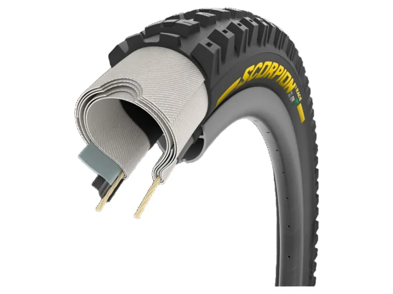 Pirelli Scorpion Race Enduro T 29x2.50 Tyre in Black/Yellow-4