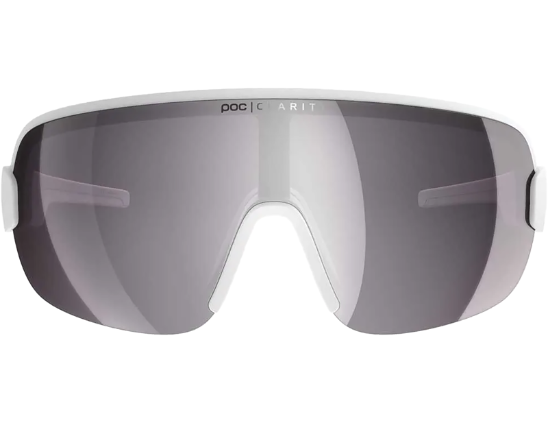 POC Aim in Hydrogen White/Clarity Road/Sunny Silver-1
