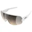 POC Aim Sunglasses in Hydrogen White/Clarity Trail/Partly Sunny Silver