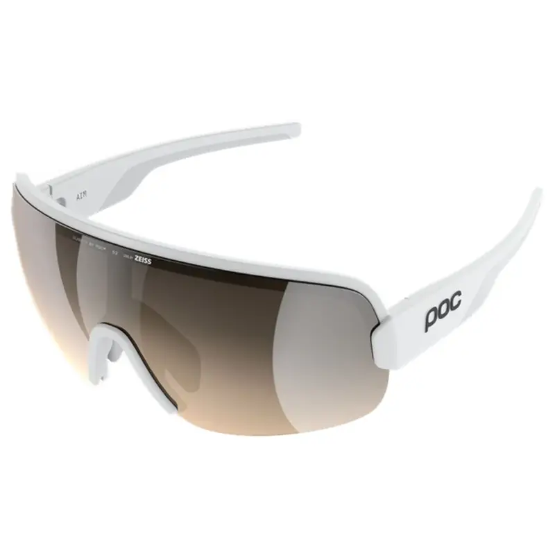 Balfes Bikes POC Aim Sunglasses in Hydrogen White/Clarity Trail/Partly Sunny Silver | Free postage over £30, £10 off first order, price match & 0% finance.