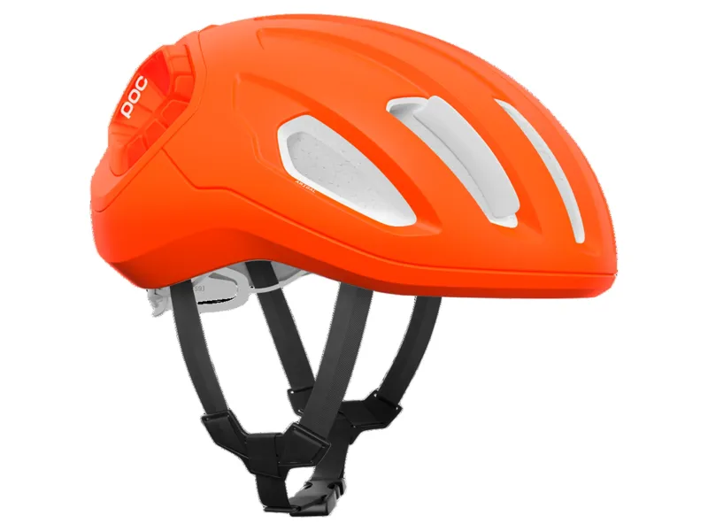 POC Amidal MIPS Road Helmet in Fluorescent Orange