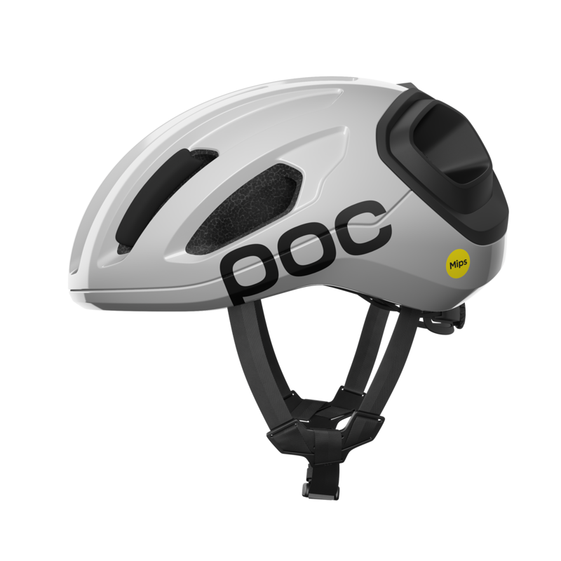 POC Amidal MIPS Road Helmet in Hydrogen White/Uranium Black-2