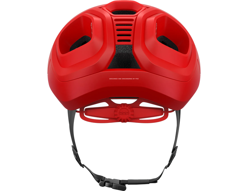 POC Amidal MIPS Road Helmet in Prismane Red-3