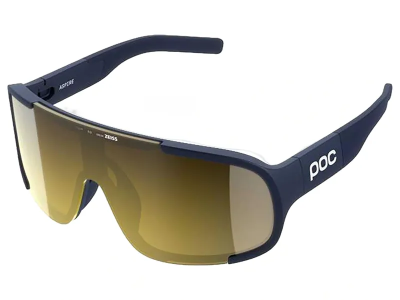 POC Aspire Wide Frame Sunglasses in Apatite Navy/Clarity Road