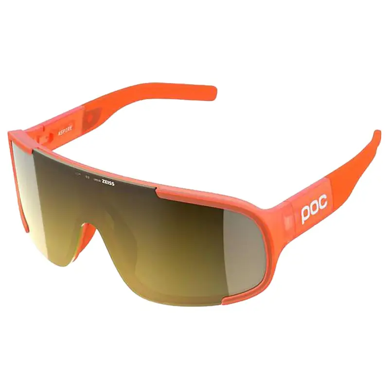 Balfes Bikes POC Aspire Wide Frame Sunglasses in Fluo. Orange/Clarity Road | Free postage over £30, £10 off first order, price match & 0% finance.