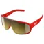 POC Aspire Wide Frame Sunglasses in Prismane Red/Clarity Road