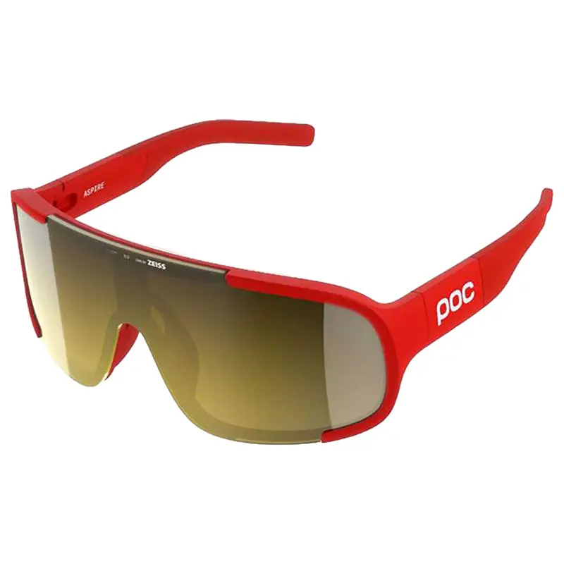 Balfes Bikes POC Aspire Wide Frame Sunglasses in Prismane Red/Clarity Road | Free postage over £30, £10 off first order, price match & 0% finance.