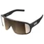 POC Aspire Wide Frame Sunglasses in Uranium Black/Clarity Trail