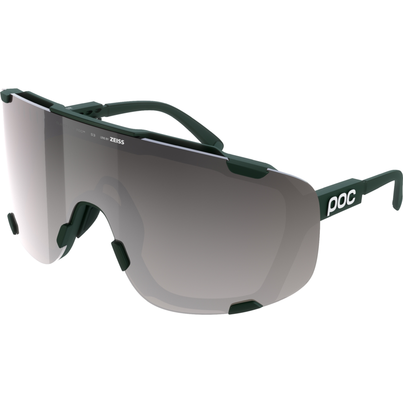 Balfes Bikes POC Devour WF + in Pargasite Green/Clarity Road/Sunny Silver | Free postage over £30, £10 off first order, price match & 0% finance.