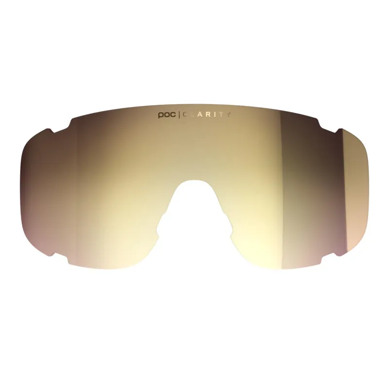 Balfes Bikes POC Devour Mid Sparelens in Clarity Road/Partly Sunny Gold | Free postage over £30, £10 off first order, price match & 0% finance.