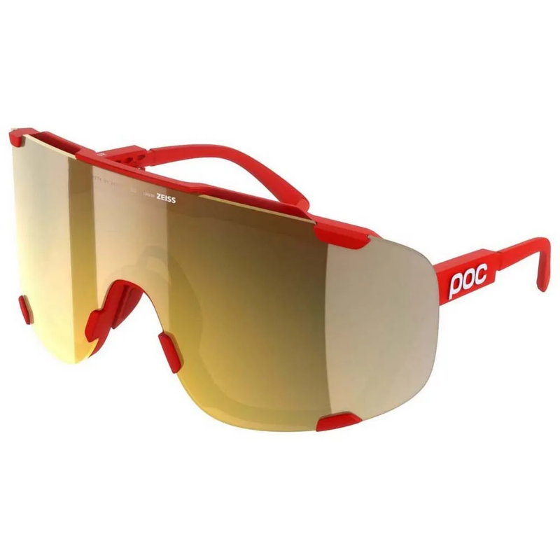 Balfes Bikes POC Devour WF + in Prismane Red/Clarity Road/Partly Sunny Gold | Free postage over £30, £10 off first order, price match & 0% finance.