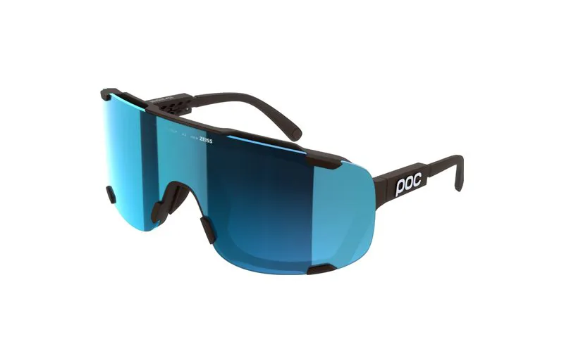 POC Devour + Sunglasses in Bronzite Brown/Clarity Universal/Sunny Turq