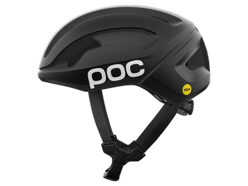 POC Omne Air WF MIPS Road Helmet in Uranium Black / Hydrogen White