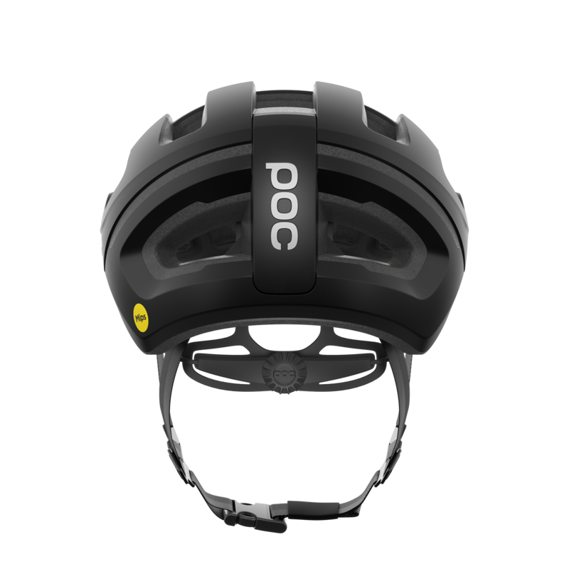 POC Omne Air WF MIPS Road Helmet in Uranium Black / Hydrogen White-3