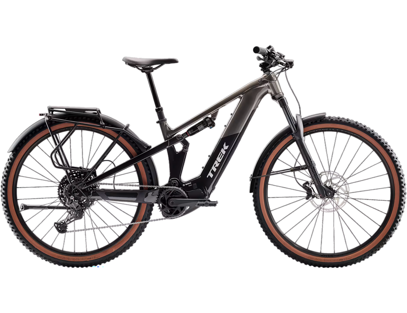 EX DISPLAY Trek Powerfly FS+ 4 Equipped 800 Wh Gen 5 Medium 2026 in Mercury/Dark Web