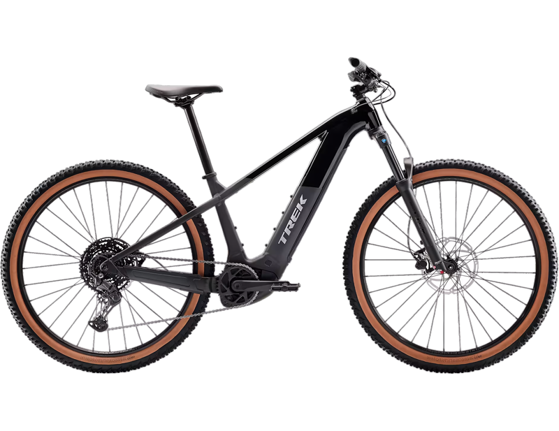 EX DISPLAY Trek Powerfly+ 4 800 Wh Gen 5 Medium 2026 in Gloss Dark Star/Matte Dark Web