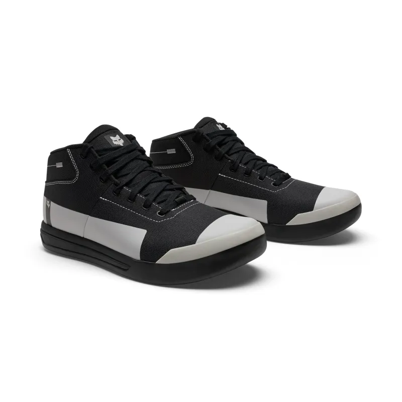 Fox Union Canvas Mid Park Special Edition Flat Shoes in Black/White